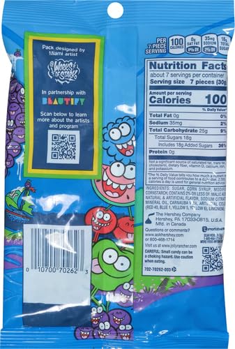 JOLLY RANCHER Gummies Sours Assorted Fruit Flavored Candy Bag, 6.5 oz