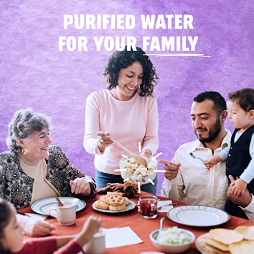 Pure Life, Purified Water, 8 Fl Oz, Plastic Bottled Water, 24 Pack