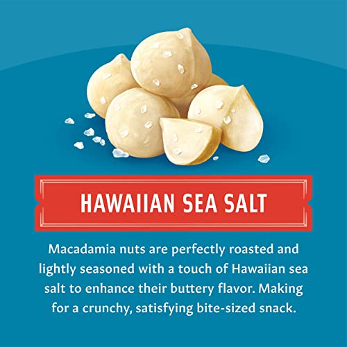 Mauna Loa Premium Hawaiian Roasted Macadamia Nuts, Sea Salt Flavor, 8 Oz