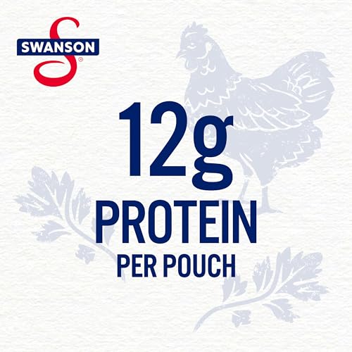 Swanson White Premium Chunk Canned Chicken Breast in Water, Fully Cooked Chicken, 4.5 OZ Can (Pack of 4)