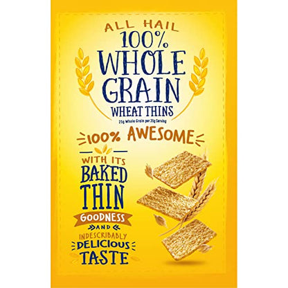 Wheat Thins Original Whole Grain Wheat Crackers, Party Size, 20 oz Box