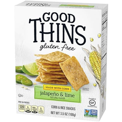 Good Thins Simply Salt Rice Snacks Gluten Free Crackers, 3.5 oz