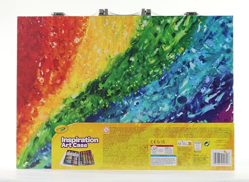 Crayola Inspiration Art Case Coloring Set - Space (140ct), Art Kit For Kids, Toys for Girls & Boys, Art Set, School Supplies, Gifts [Amazon Exclusive]