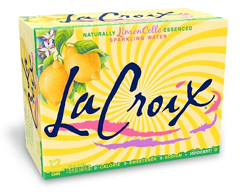 La Croix Sparkling Water, Grapefruit, 12 Fl Oz (Pack of 12)