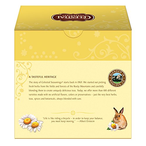 Celestial Seasonings Country Peach Passion Herbal Tea, Caffeine Free, 20 Tea Bags Box, (Pack of 6)