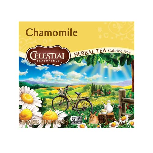 Celestial Seasonings Country Peach Passion Herbal Tea, Caffeine Free, 20 Tea Bags Box, (Pack of 6)