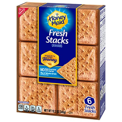 Honey Maid Fresh Stacks Graham Crackers, 12.2 oz (6 Stacks)