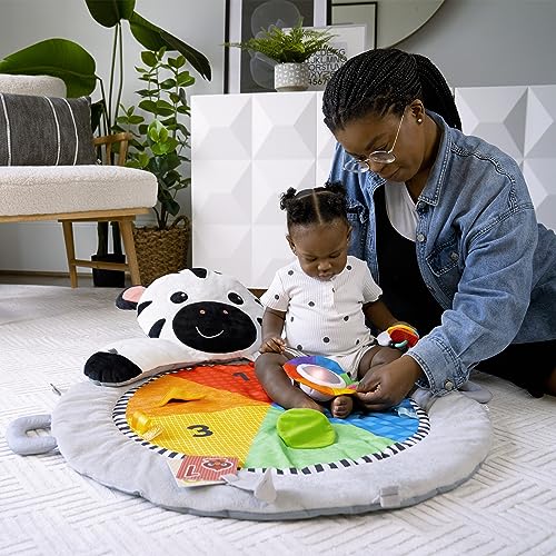 Baby Einstein 4-in-1 Kickin' Tunes Music and Language Play Gym and Piano Tummy Time Activity Mat