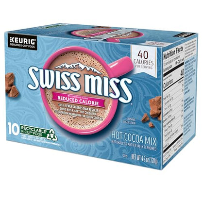 Swiss Miss Milk Chocolate Hot Cocoa, Keurig Single-Serve K-Cup Pods, 44 Count