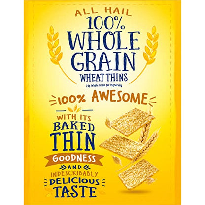 Wheat Thins Original Whole Grain Wheat Crackers, Party Size, 20 oz Box