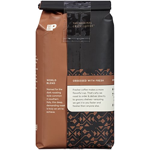 Peet's Coffee Major Dickason's Blend, Dark Roast Ground Coffee, 20 oz