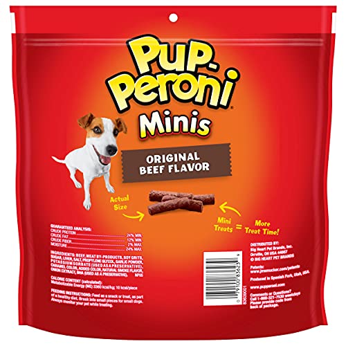 Pup-Peroni Dog Treats, Original Beef Flavor, 22.5 Ounce, Made with Real Beef