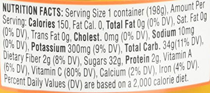 Dole Fruit Bowls Diced Peaches in 100% Juice Snacks, 4oz 12 Total Cups, Gluten & Dairy Free, Bulk Lunch Snacks for Kids & Adults