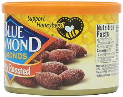 Blue Diamond Almonds Sriracha Flavored Snack Nuts, 6 Oz Resealable Can (Pack of 1)