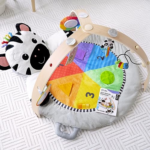 Baby Einstein 4-in-1 Kickin' Tunes Music and Language Play Gym and Piano Tummy Time Activity Mat