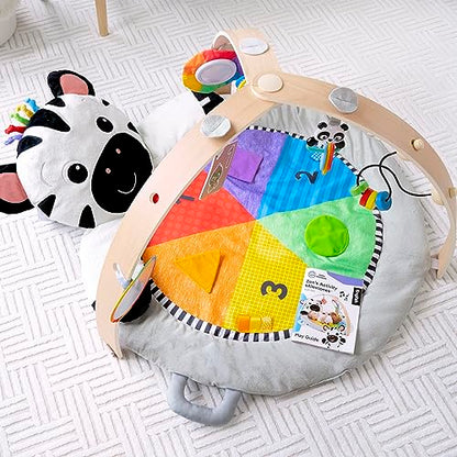 Baby Einstein 4-in-1 Kickin' Tunes Music and Language Play Gym and Piano Tummy Time Activity Mat