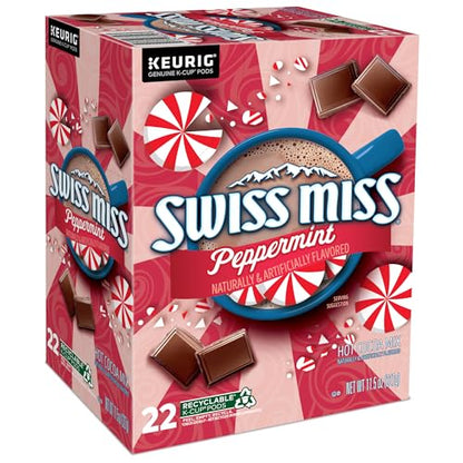 Swiss Miss Milk Chocolate Hot Cocoa, Keurig Single-Serve K-Cup Pods, 44 Count