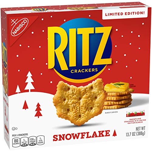 RITZ Original Crackers, 20 Snack Packs (6 Crackers Per Pack)