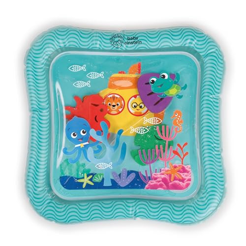 Baby Einstein 4-in-1 Kickin' Tunes Music and Language Play Gym and Piano Tummy Time Activity Mat