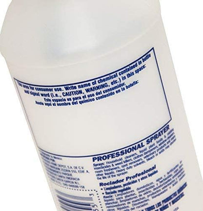 Zep Professional Sprayer Bottle 32 ounces - Up to 30 Foot Spray, Adjustable Nozzle