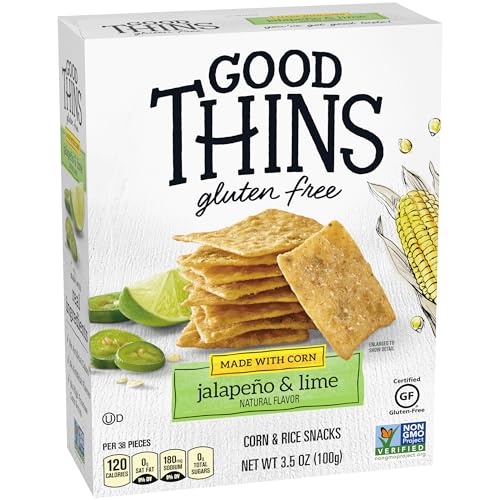 Good Thins Simply Salt Rice Snacks Gluten Free Crackers, 3.5 oz