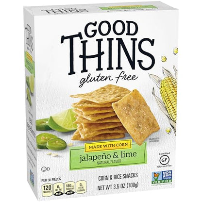 Good Thins Simply Salt Rice Snacks Gluten Free Crackers, 3.5 oz