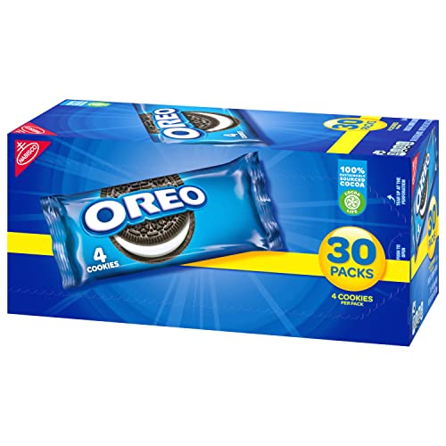 OREO Chocolate Sandwich Cookies, 30 - 1.59 oz Snack Packs