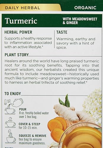 Traditional Medicinals Organic Nettle Leaf Herbal Tea, Supports Joint Health & Overall Wellness, (Pack of 1) - 16 Tea Bags