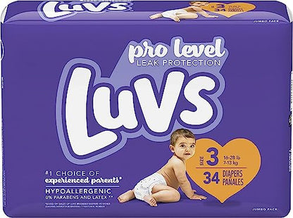 Luvs Diapers - Size 5, 172 Count, Paw Patrol Disposable Baby Diapers