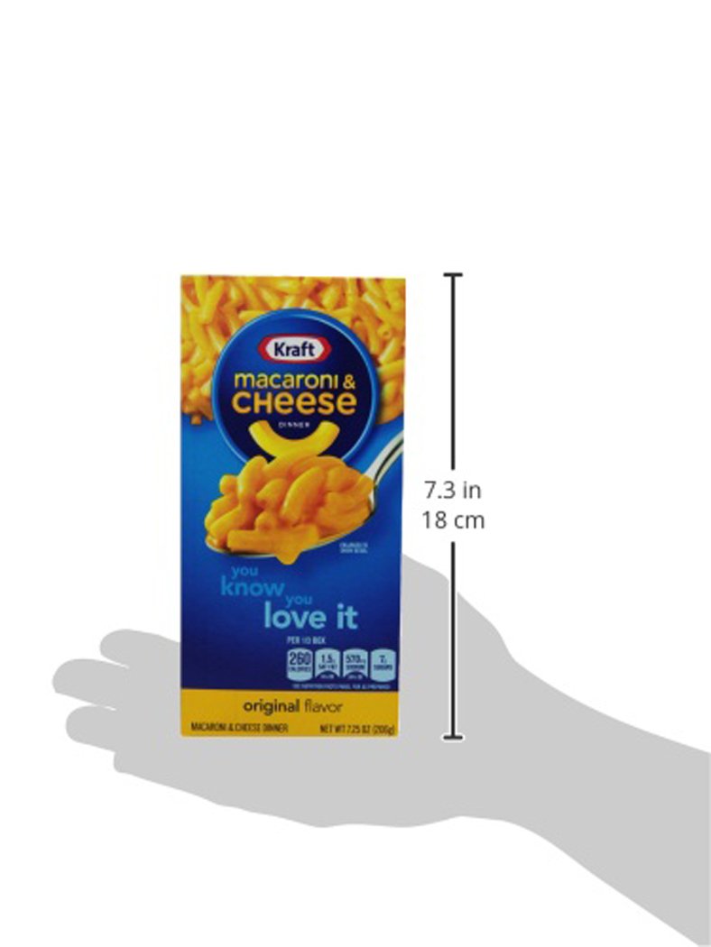 Kraft Original Flavor Macaroni and Cheese Dinner (7.25 oz Boxes)