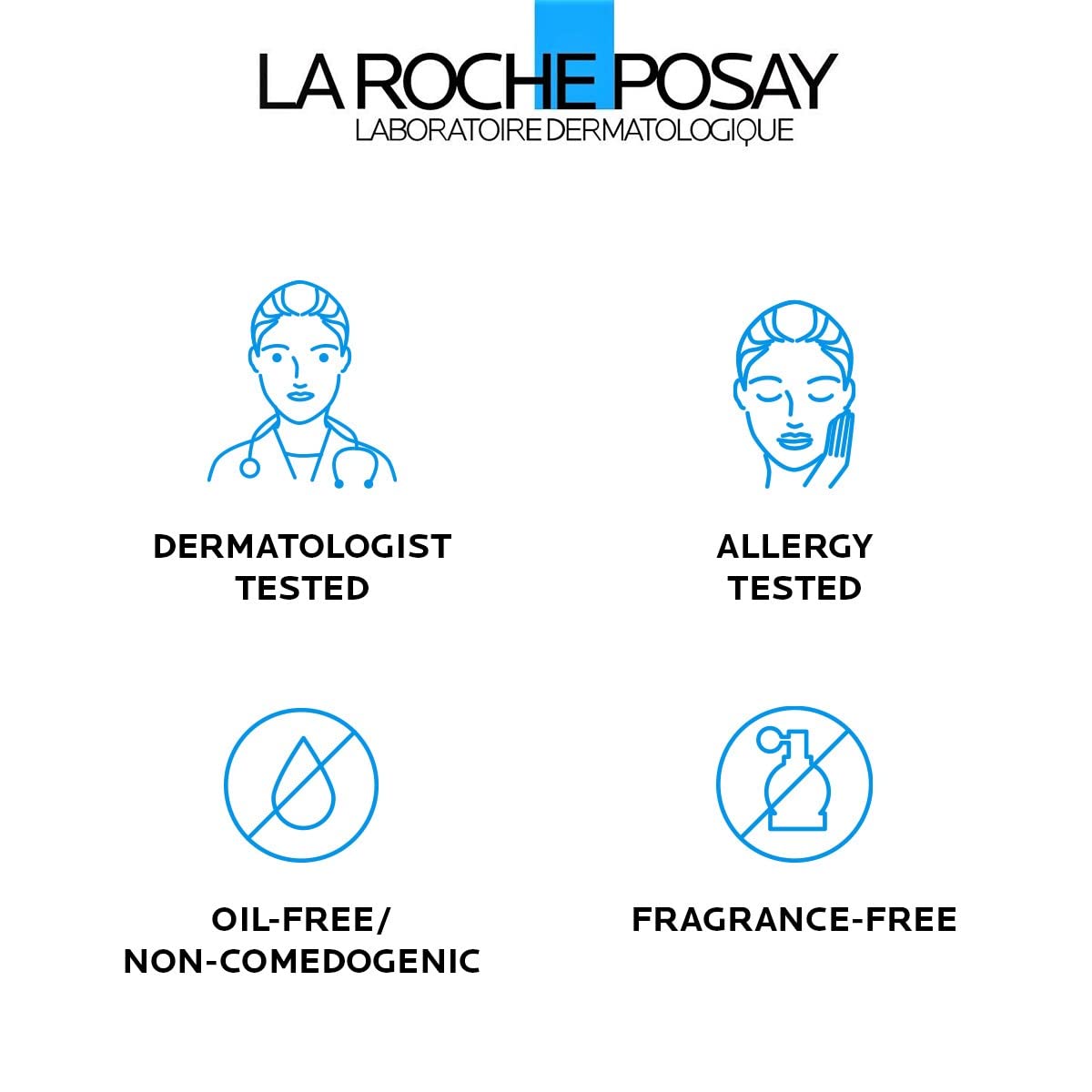 La Roche-Posay Toleriane Double Repair Face Moisturizer | Daily Moisturizer Face Cream with Ceramide and Niacinamide for All Skin Types | Oil Free | Fragrance Free