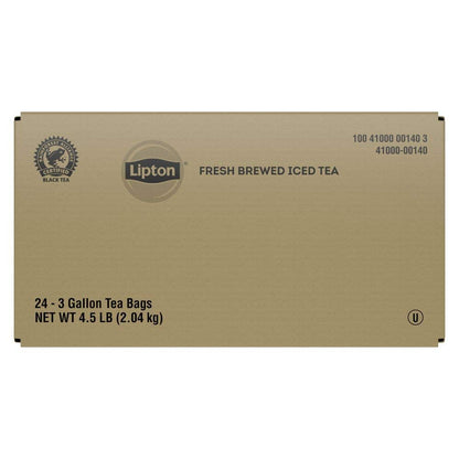 Lipton Unsweetened Iced Tea Bags, Family Size Tea Bags, 144 Total Tea Bags (24ct - Pack of 6)