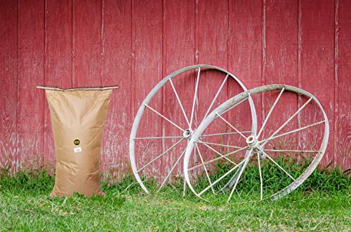 Amish Country Popcorn - Baby White (6 Pound Bag) - Small & Tender Popcorn - Old Fashioned And Delicious with Recipe Guide