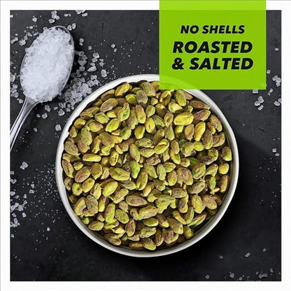 Wonderful Pistachios No Shells, Smokey Barbeque Nuts, 2.25 Ounce Bag (Pack Of 8), Protein Snack, Gluten Free, On-the-Go Snack