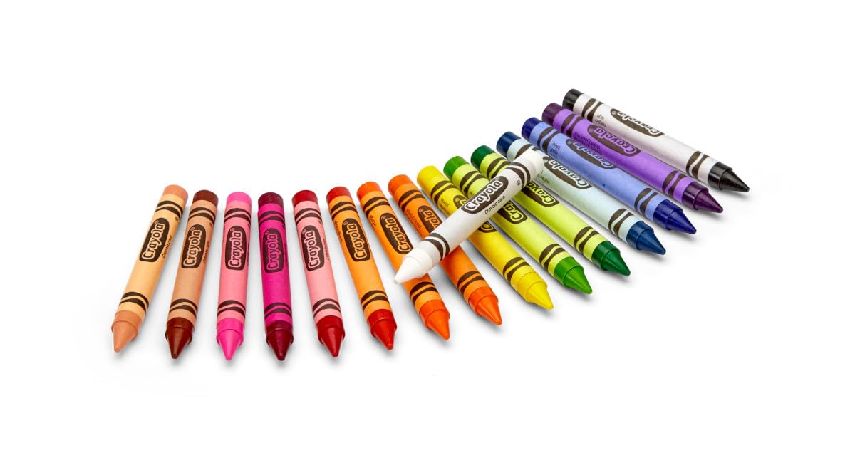 Crayola Large Crayons, Classic Colors, 16 Count