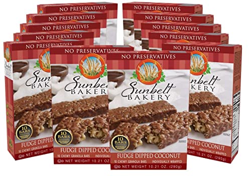 Sunbelt Bakery Oats & Honey Chewy Granola Bars, 15-1.0 OZ Bars (1 Box)