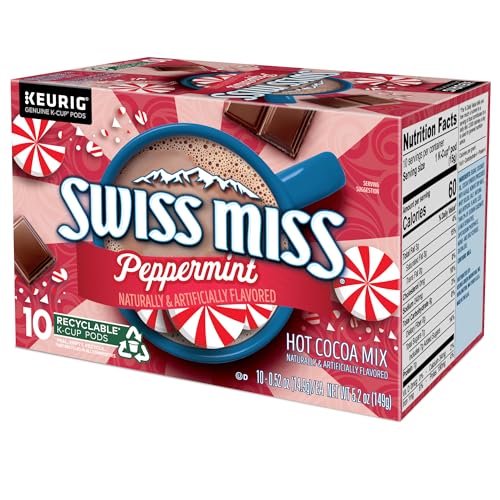 Swiss Miss Milk Chocolate Hot Cocoa, Keurig Single-Serve K-Cup Pods, 44 Count