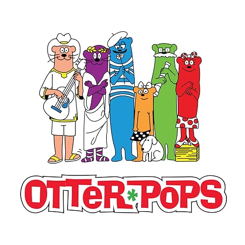 Otter Pops Freezer Bars, 100% Fruit Juice Ice Pops, Original Flavors (80ct – 2oz bars)