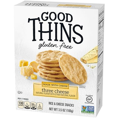 Good Thins Simply Salt Rice Snacks Gluten Free Crackers, 3.5 oz