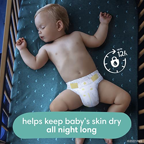 Pampers Swaddlers Overnights Diapers - Size 7, 36 Count, Disposable Baby Diapers, Night Time Skin Protection