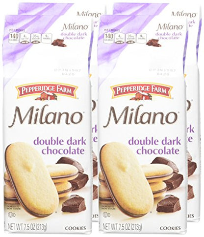 Pepperidge Farm Milano Milk Chocolate Cookies, 6 OZ Bag (15 Cookies)