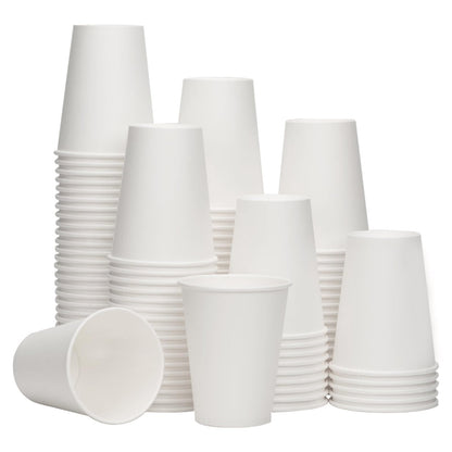 [100 Pack] 3 oz Bathroom Paper Cups, Disposable Paper Cups, Mouthwash Cups, Paper Coffee Cups, Ideal for Bathroom