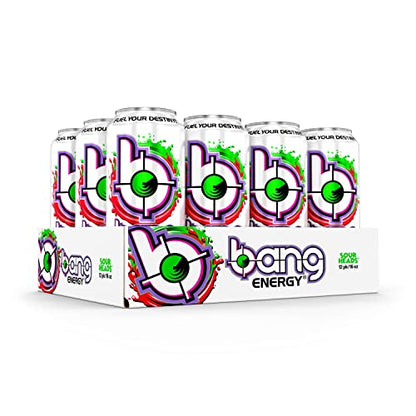 Bang Energy Bangster Berry, Sugar-Free Energy Drink, 16-Ounce (Pack of 12)