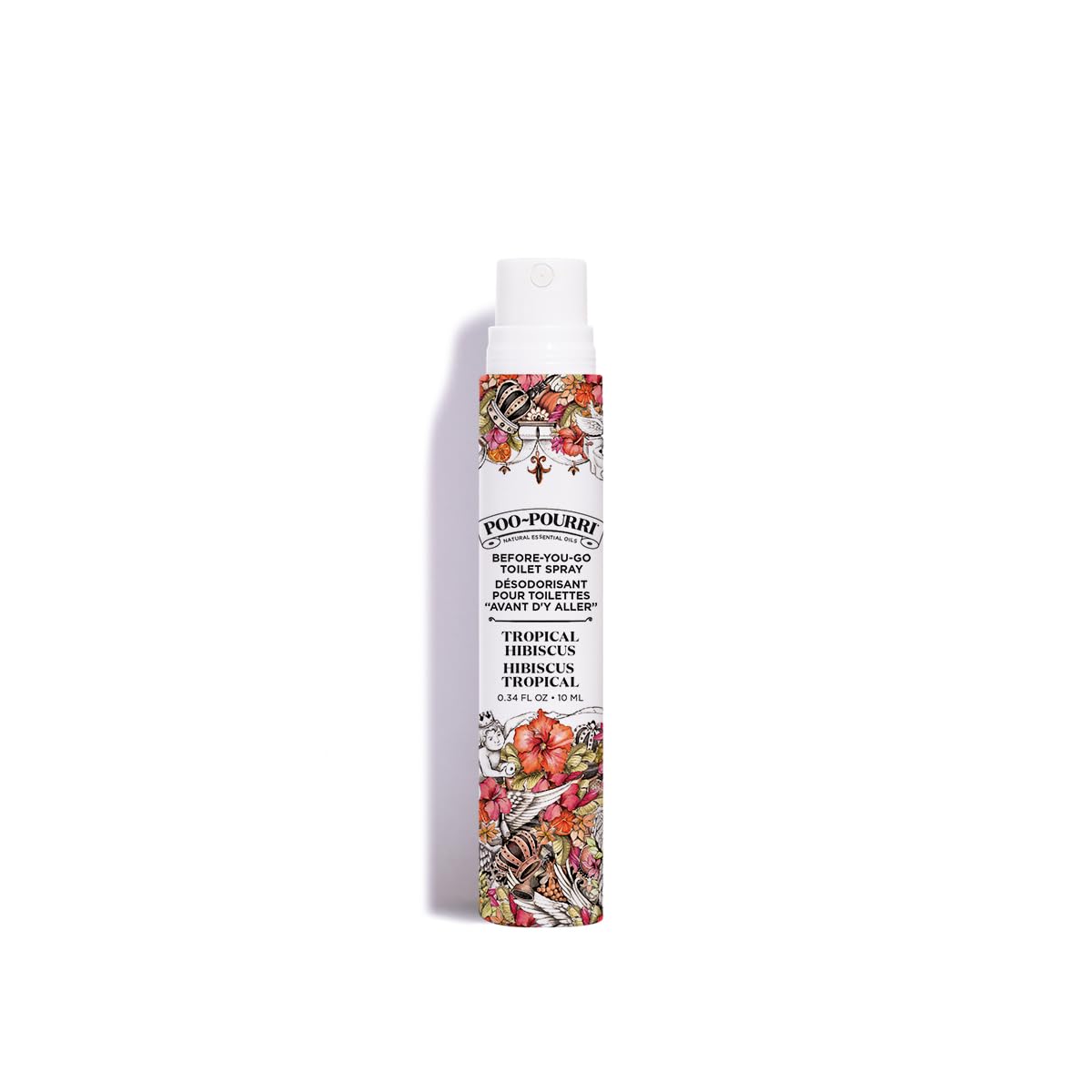 Poo-Pourri Before-You-Go Toilet Spray, Beach Bum, 1 Fl Oz Pocket Travel Size - Coconut, Orchid and Toasted Praline