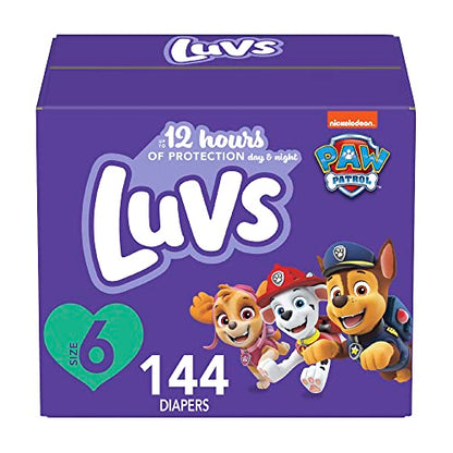 Luvs Diapers - Size 5, 172 Count, Paw Patrol Disposable Baby Diapers