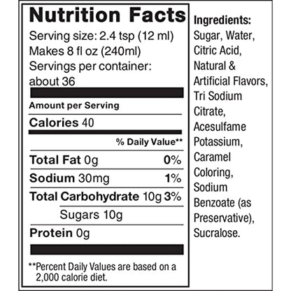 SodaStream Diet Dr Pete, 14.8 Fl Oz (Pack of 4) - Packaging May Vary