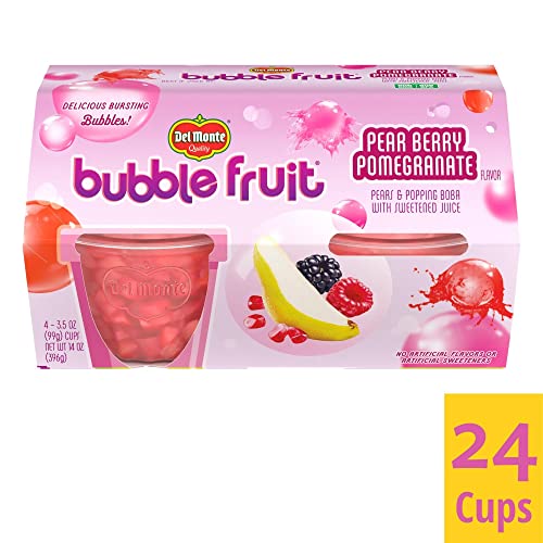 Del Monte Bubble Fruit Snacks, Variety Pack, 3.5 Oz