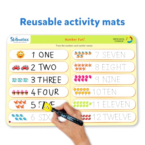 Skillmatics Preschool Learning Activity - Search and Find Educational Game, Perfect for Kids, Toddlers Who Love Toys, Art and Craft Activities, Gifts for Girls and Boys Ages 3, 4, 5, 6