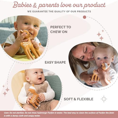 Sophie la girafe | Handcrafted for 60 Years in France | Natural Rubber | Designed for Teething Babies | Awaken All 5 Senses | Easy to Clean | Pack of 1