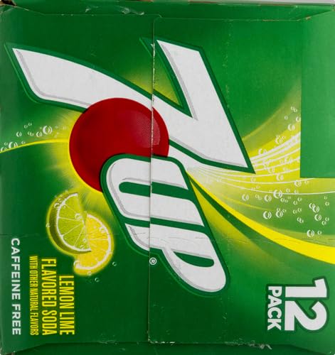 7UP Zero Sugar Lemon Lime Soda, 12 fl oz cans (Pack of 12)